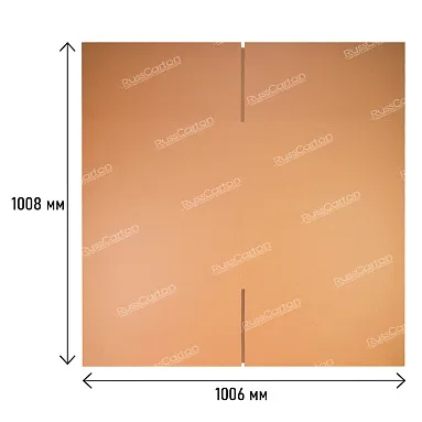 Картонная коробка 500х500х500 мм, Т-24 бурый