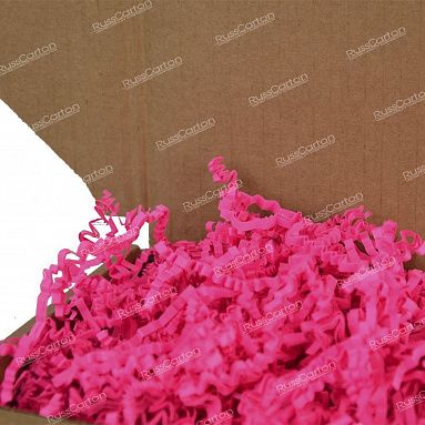 Бумажный наполнитель "Малиновый неон", 1 кг