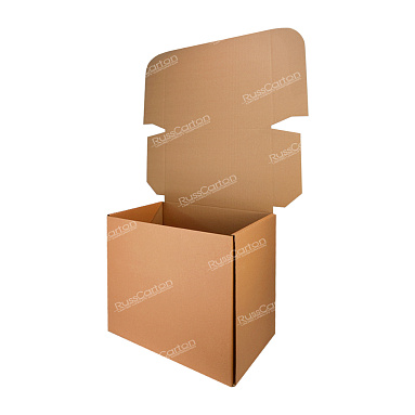 Почтовый короб тип "А", 445х270х380 мм, Т-23 бурый