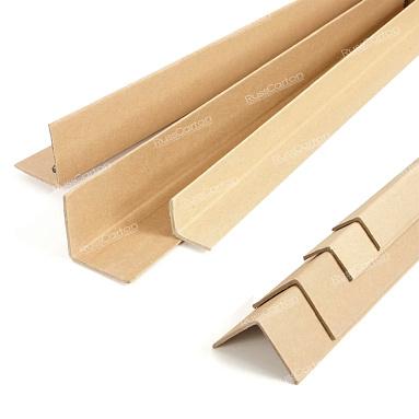 Картонный уголок малый, 35х35х2200 мм