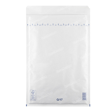 Белый крафт пакет с прослойкой, 25х35 см, G-17