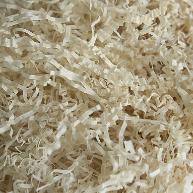 Бумажный наполнитель "Пергамент небеленый" прямой, 100 гр