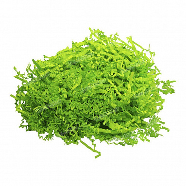 Бумажный наполнитель "Зеленый неон", 1 кг