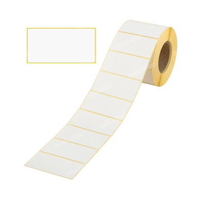 Термоэтикетки самоклеящиеся ТермоЭко 58х30 мм, 900 этикеток в ролике