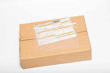 Самоклеющийся карман для сопроводительных документов, 245х190 мм, многоразовый