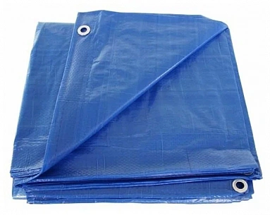Тент "Тарпаулин" 3х4 м, 180 гр/м2, синий 