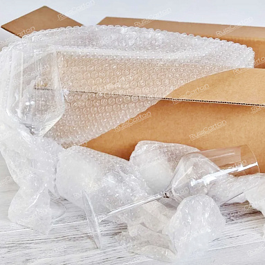 Пленка воздушно пузырчатая "Стандарт" двухслойная, 0.3 х 100 м