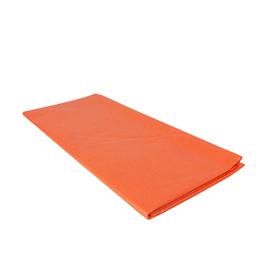 Бумага тишью оранжевая, 50х66 см, 10 листов
