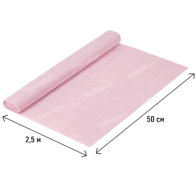 Бумага гофрированная светло-персиковая, 140 гр